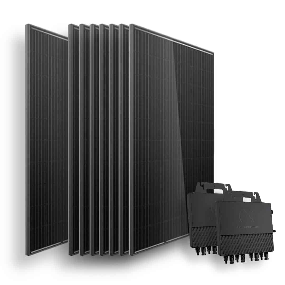 Doe het zelf pakket zonnepanelen - 8 panelen