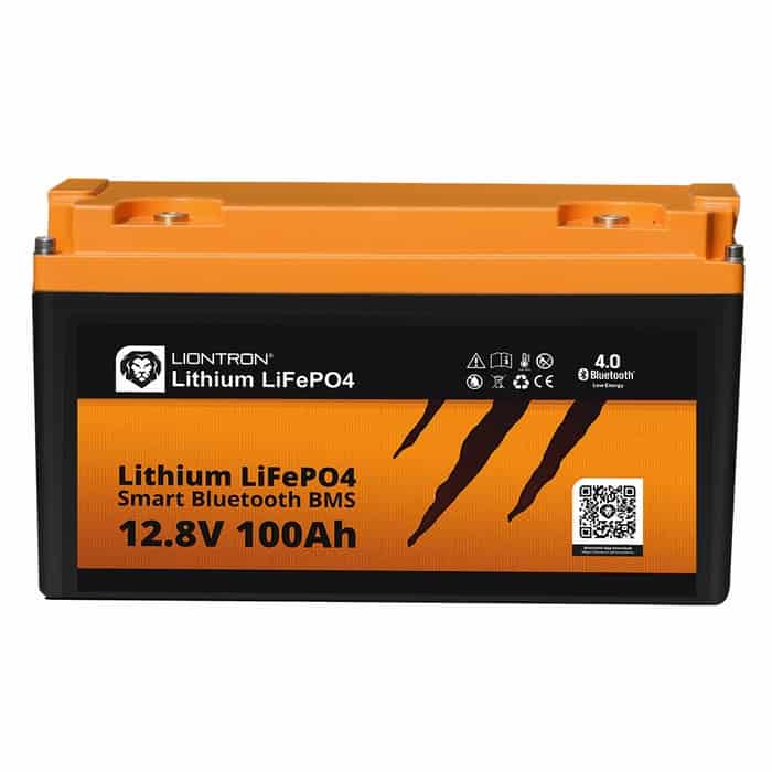 hypotheek Ten einde raad gek geworden LionTron Lithium LifePO4 Accu 12,8 Volt 100Ah 1280Wh - offgridcentrum.nl