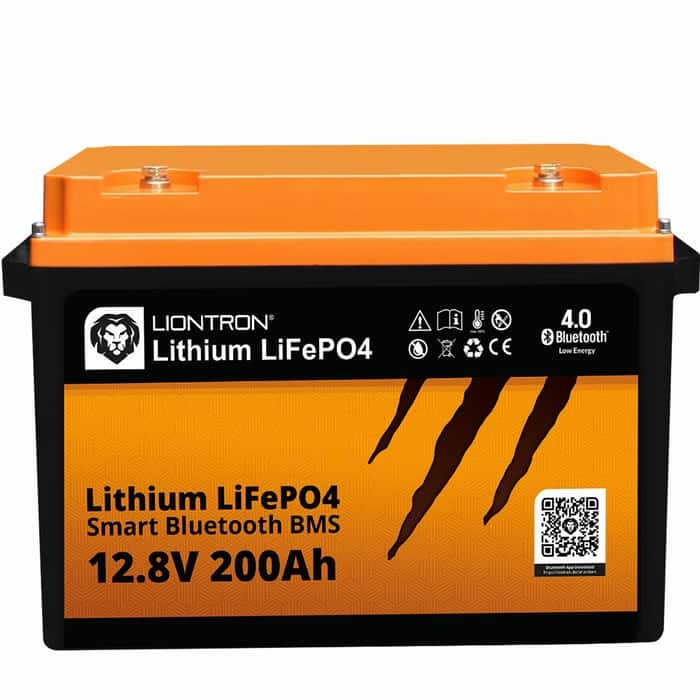 pot Beïnvloeden Shilling LionTron Lithium LifePO4 Accu12,8 Volt 200Ah 2560Wh - offgridcentrum.nl