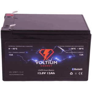 voltium 12,8v 12ah accu