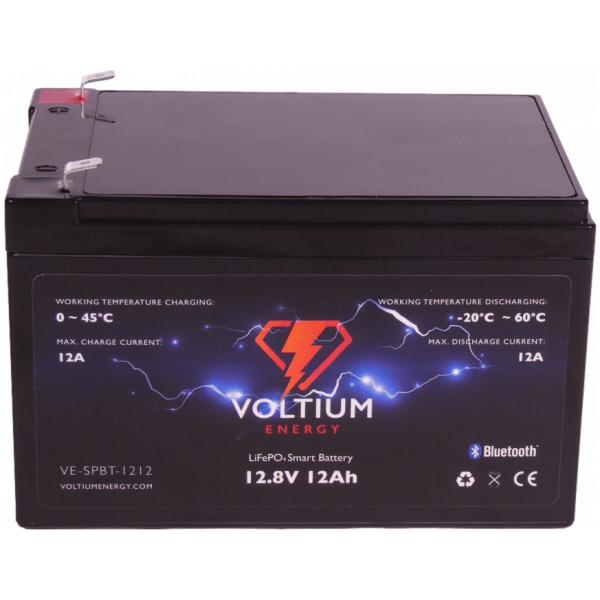 voltium 12,8v 12ah accu