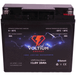 voltium 12,8v 20ah lithium batterij