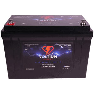 voltium 25,6v 50ahlithium batterij