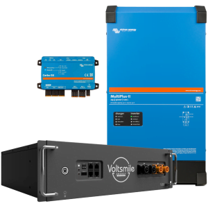 ESS thuisbatterij set 5,12kWh lithium accu - 2400W omvormer