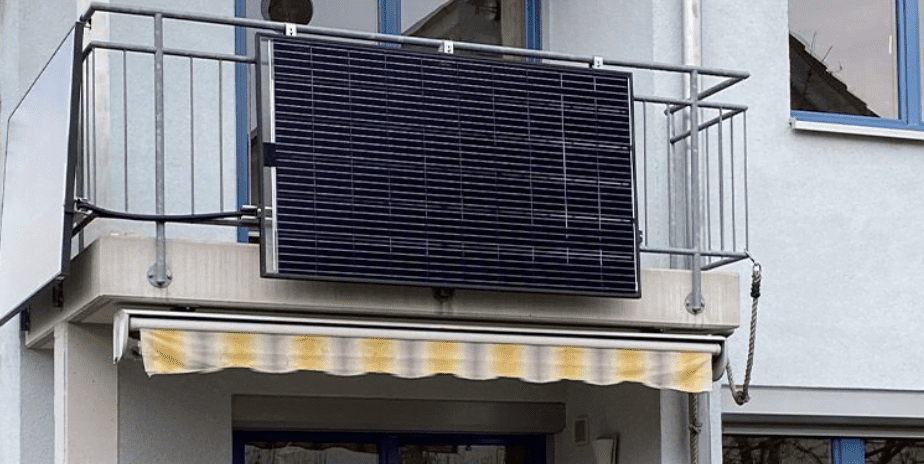 Montageset Balkon Voor 2 Panelen Solar Hook Voor Vierkante Leuningen