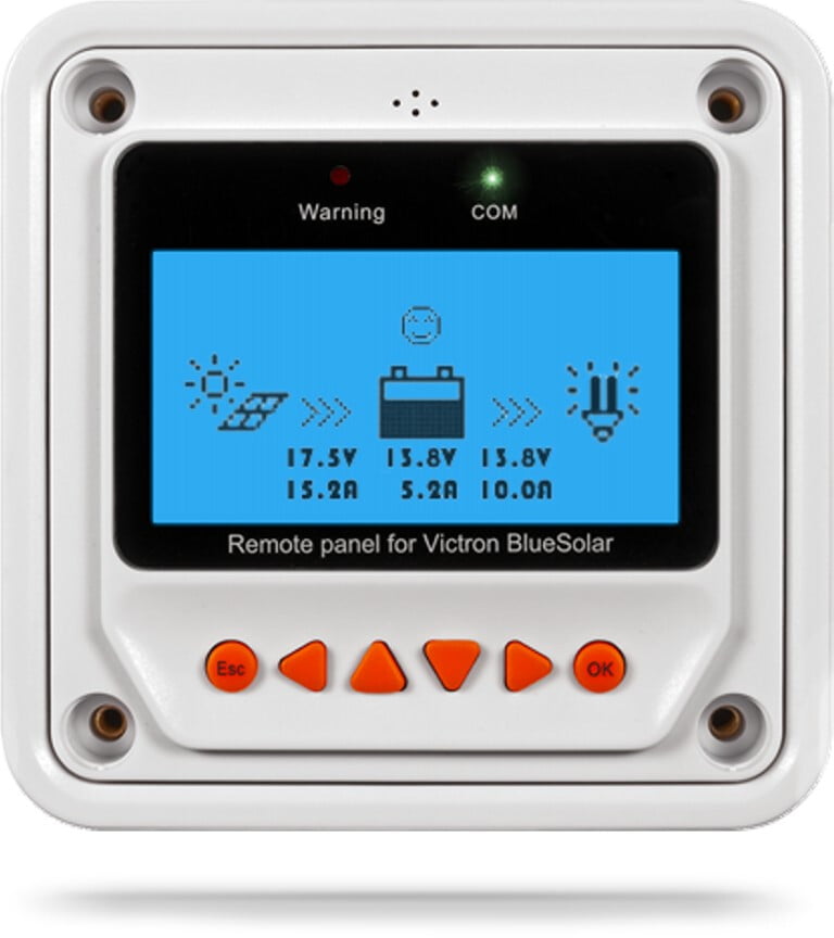 Victron remote Panel for BlueSolar PWM-Pro Top Merken Winkel
