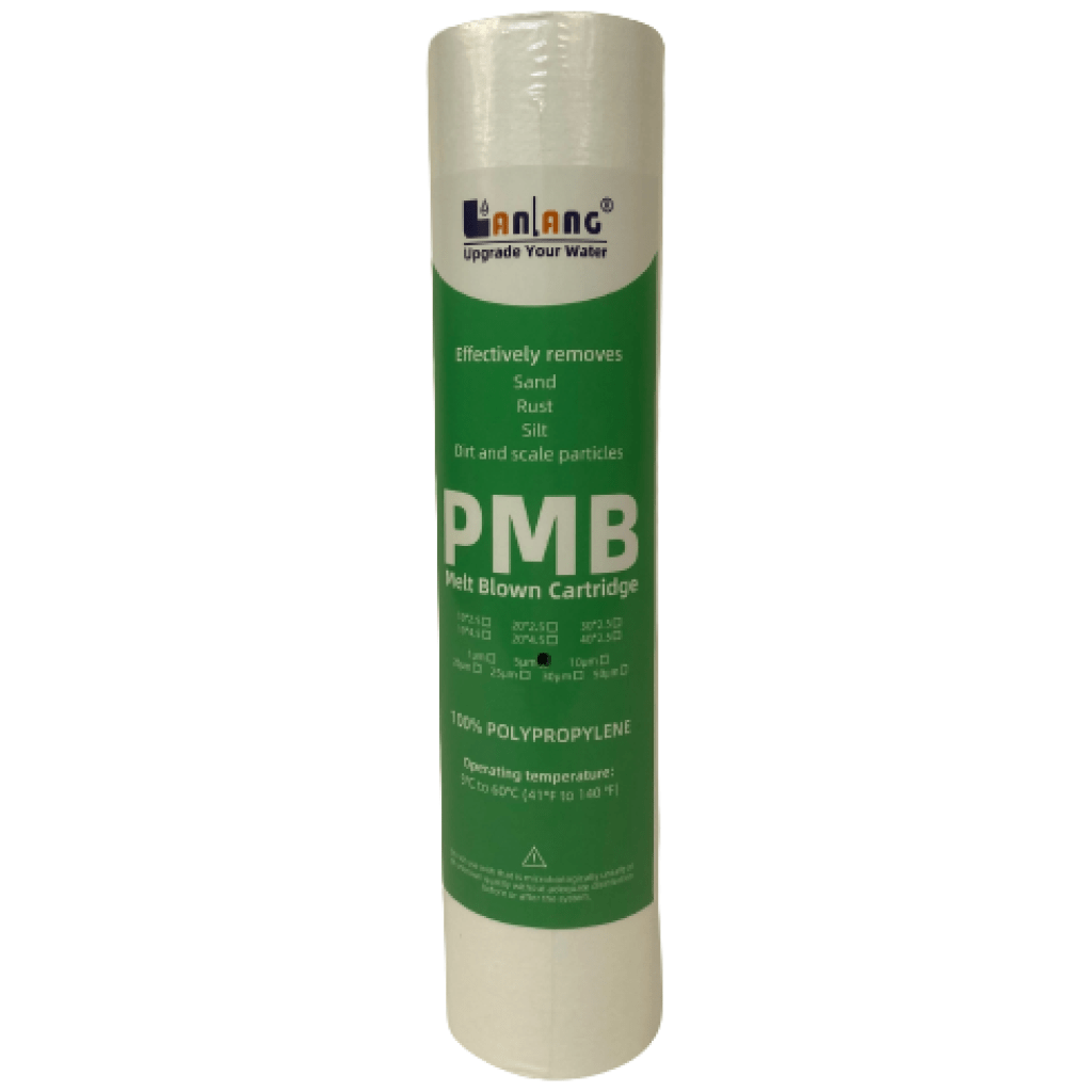 Burn sediment filter voor in een filter behuizing.