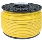 Ronde PVC kabel H05VV-F geel 3x2