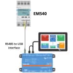 De voordelen voor de EM540 in vergelijking met de oudere EM24:<br /> <br /> Snellere metingen