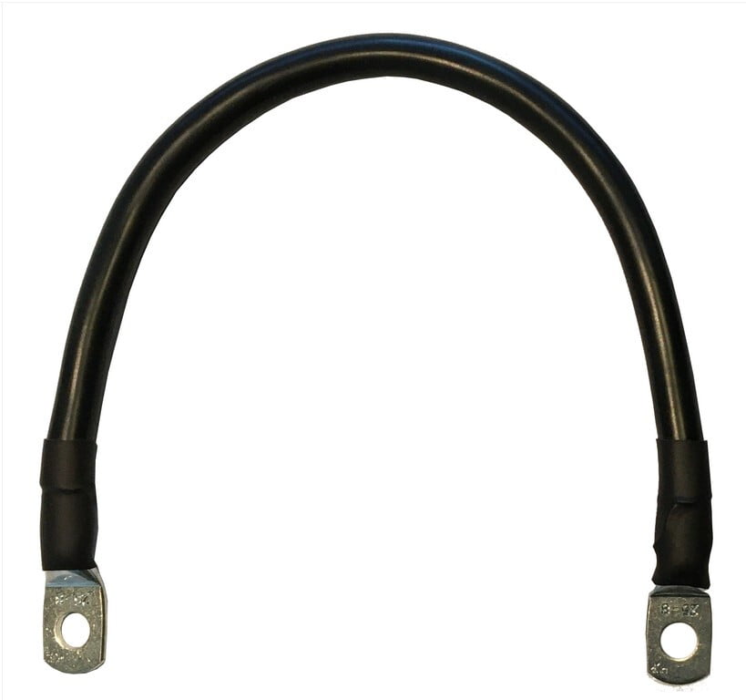 Accukabel verloop Zwart 16mm² 150cm M10-M10