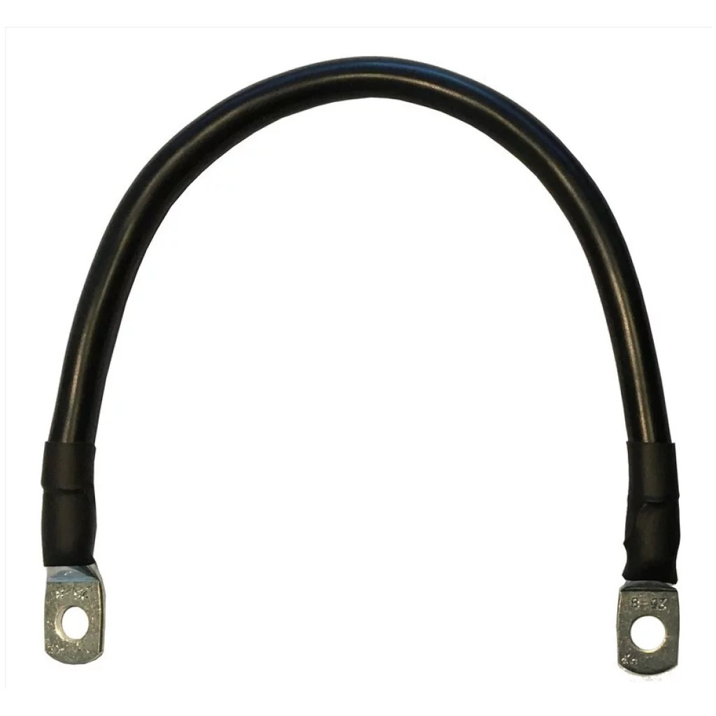 Accukabel verloop zwart 120mm² 30cm M10-M10