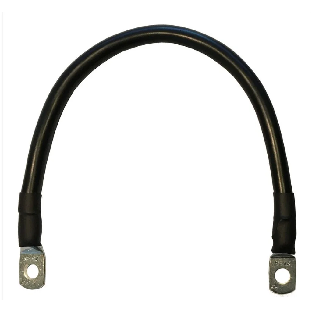 Accukabel verloop zwart 50mm² 30cm M6-M8