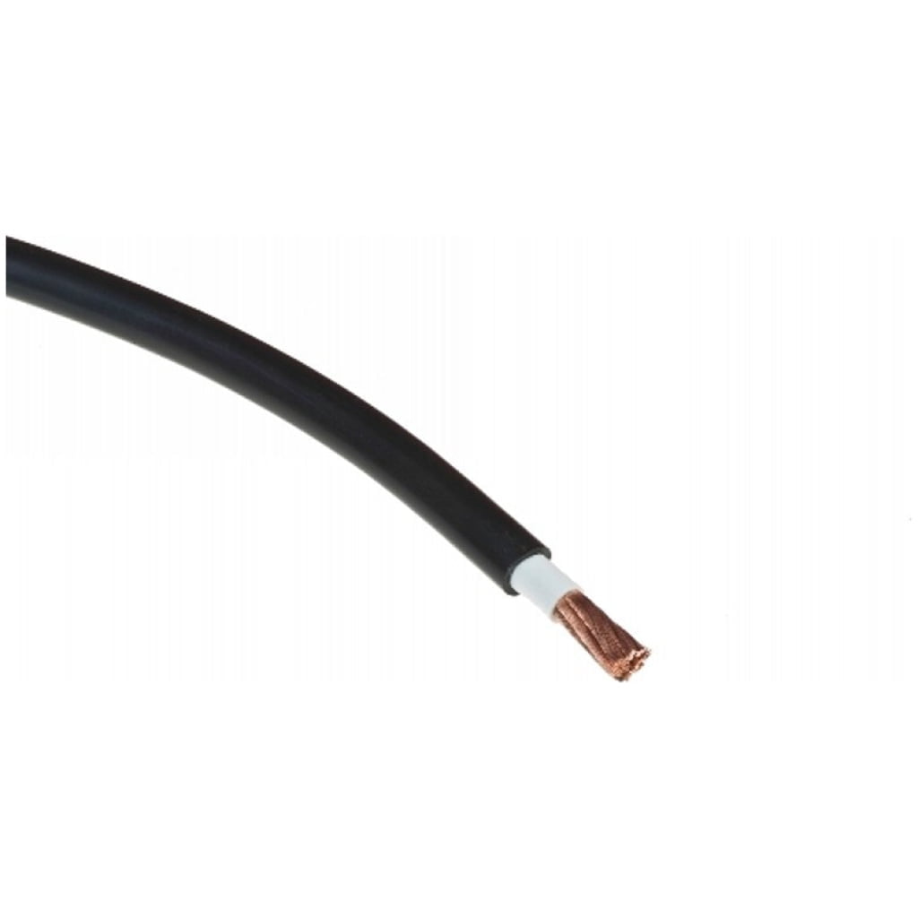 Accukabel zwart 120mm² per meter