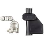 Alle benodigde stroom komt veelal uit uw accu. Een goede verbinding met accuklemmen is dan ook van groot belang. In deze accuklem kunt u de aangestripte kabel vastklemmen en maakt u een solide verbinding. Kabeldikte 16-35 mm2!