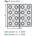Hoppecke sun power VR L 2 - 3200 accu is een onderhoudsvrij GEL batterij.<br /> <br /> HOPPECKE sun | power VR L is een verzegelde VRLA loodzuuraccu voor cyclische toepassingen. Onze innovatieve geltechnologie maakt de accu praktisch onderhoudsvrij - vullen met water is niet nodig. Het gebruik van de beproefde buisplaatconstructie zorgt voor een zeer goede cyclusstabiliteit tijdens het gebruik met gedeeltelijke ontlading (Partial State of Charge)