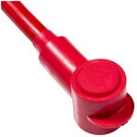 Deze ronde isolatiekap is geschikt voor (aanraak) bescherming van platte accupolen (onze AGM en GEL accu's zijn allemaal uitgevoerd met platte polen). Door het soepele materiaal is het eenvoudig te verwerken. Deze isolatiekap is geschikt voor het beschermen van kabelogen aan een 16mm² accukabel.