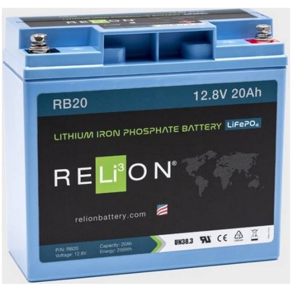 Relion RB 12V/20Ah LiFePO4 accu