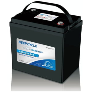 Accu AGM Carbon Leoch LDC6-224-GC2 (6V/224Ah)