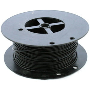 Accukabel zwart 2,5mm² rol 25 meter