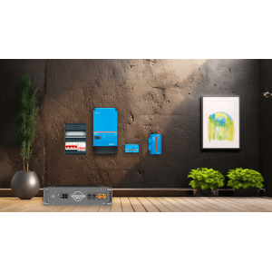 1 fase batterijsysteem Aurora 🌌 - 5,12 kWh LiFePO4 accupakket - 2400Watt omvormcapaciteit