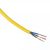 Ronde PVC kabel H05VV-F geel 3x1